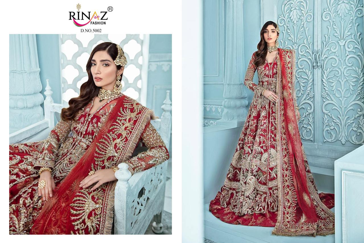 Rinaz Presents Rim Zim Vol 4 Designer Wedding Wear Pakistani Suits