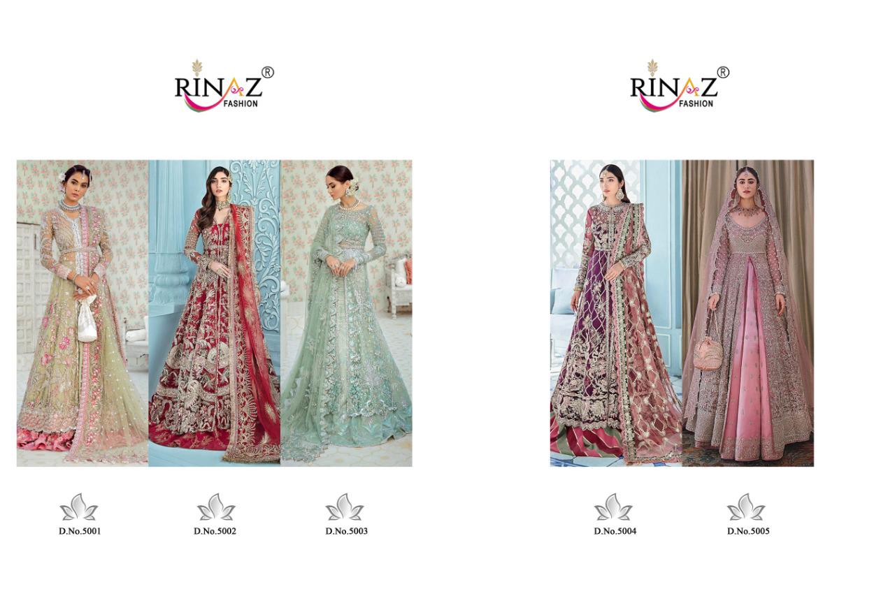 Rinaz Presents Rim Zim Vol 4 Designer Wedding Wear Pakistani Suits