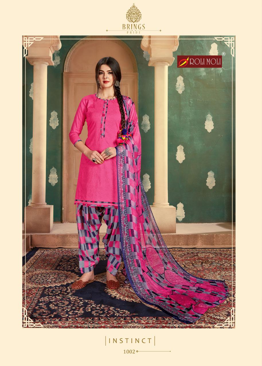 Roli Moli  Presents Patiyala House Dress Materials Collection