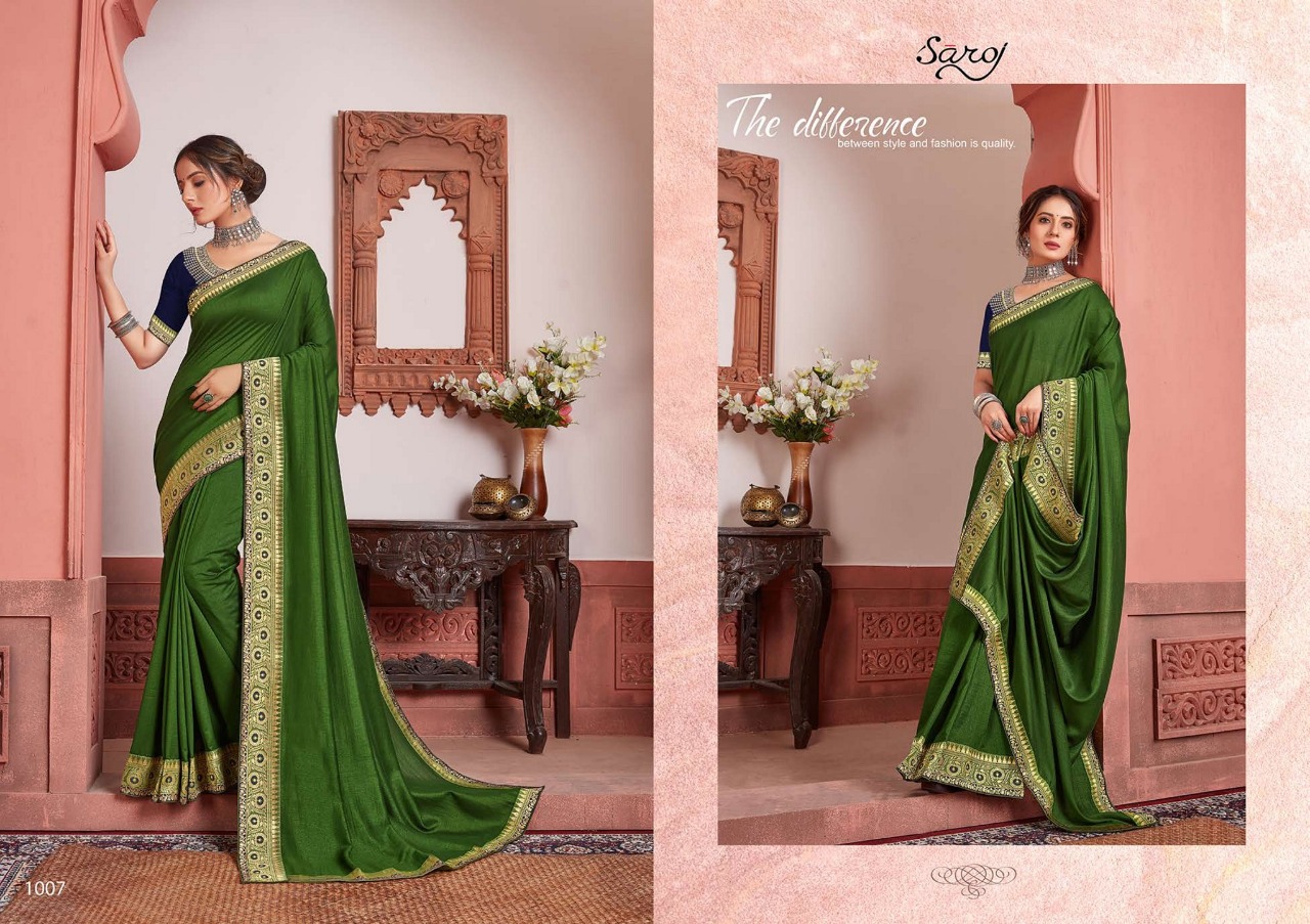 Saroj Presents Binita Festive Wear Sarees Collection
