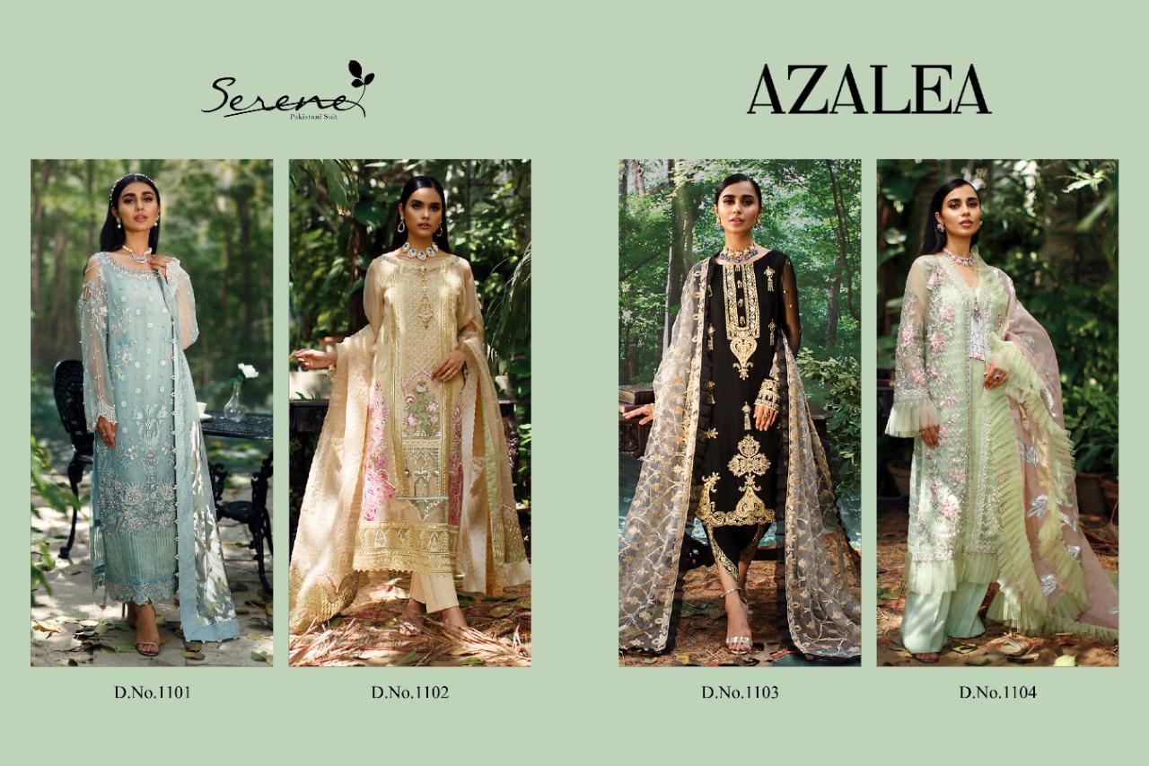 Serene Presents Azalea Designer Pakistani Suits Collection