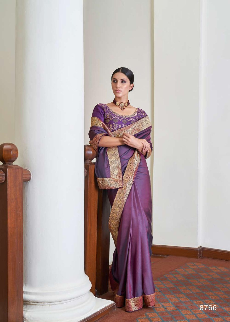 Shangrila Presents  Zarna Silk Festive Wear Sarees Collection