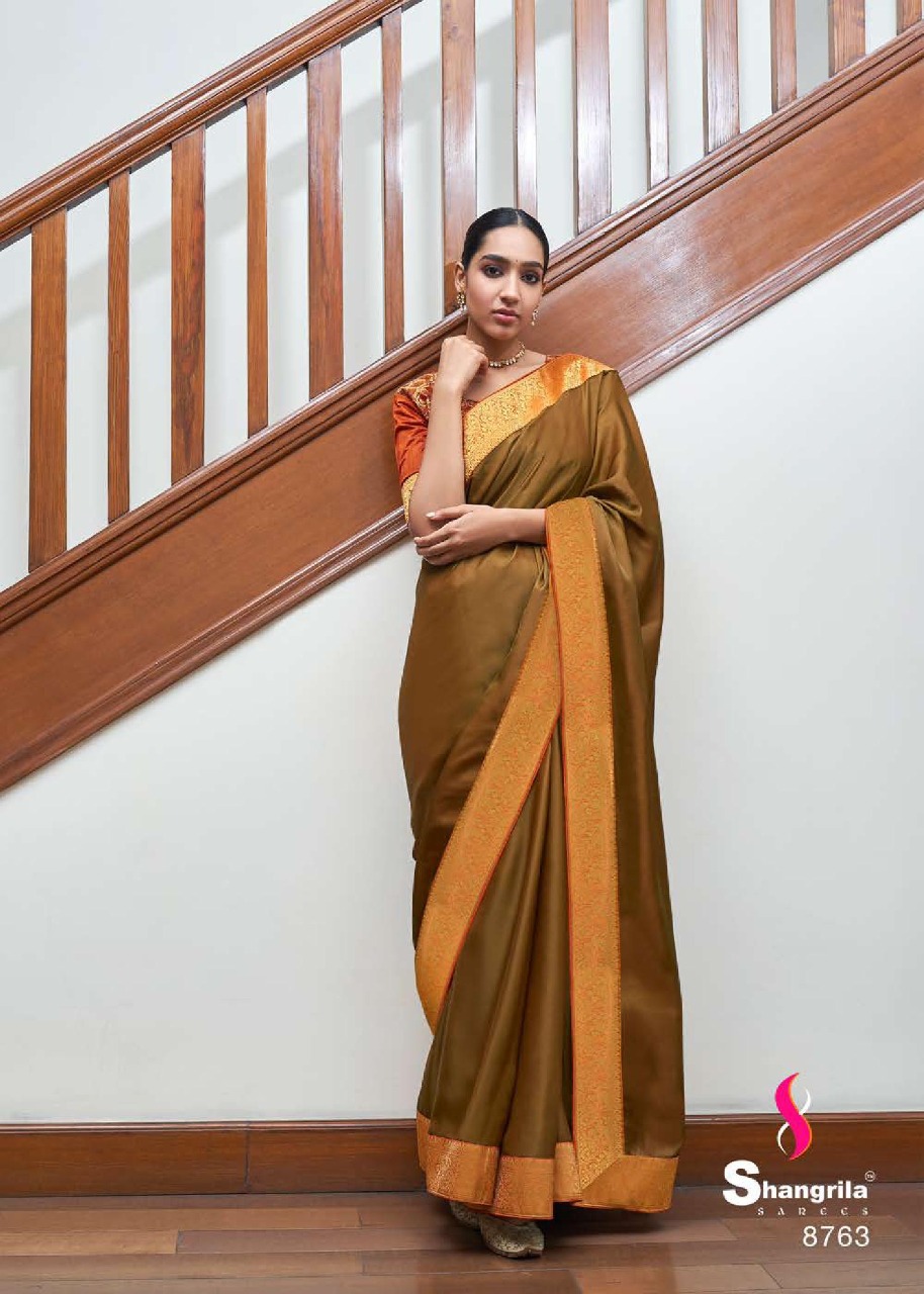 Shangrila Presents  Zarna Silk Festive Wear Sarees Collection