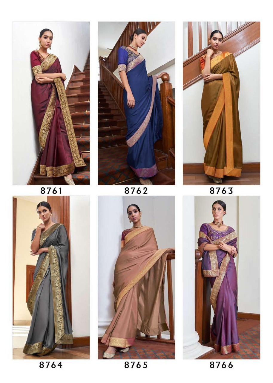 Shangrila Presents  Zarna Silk Festive Wear Sarees Collection