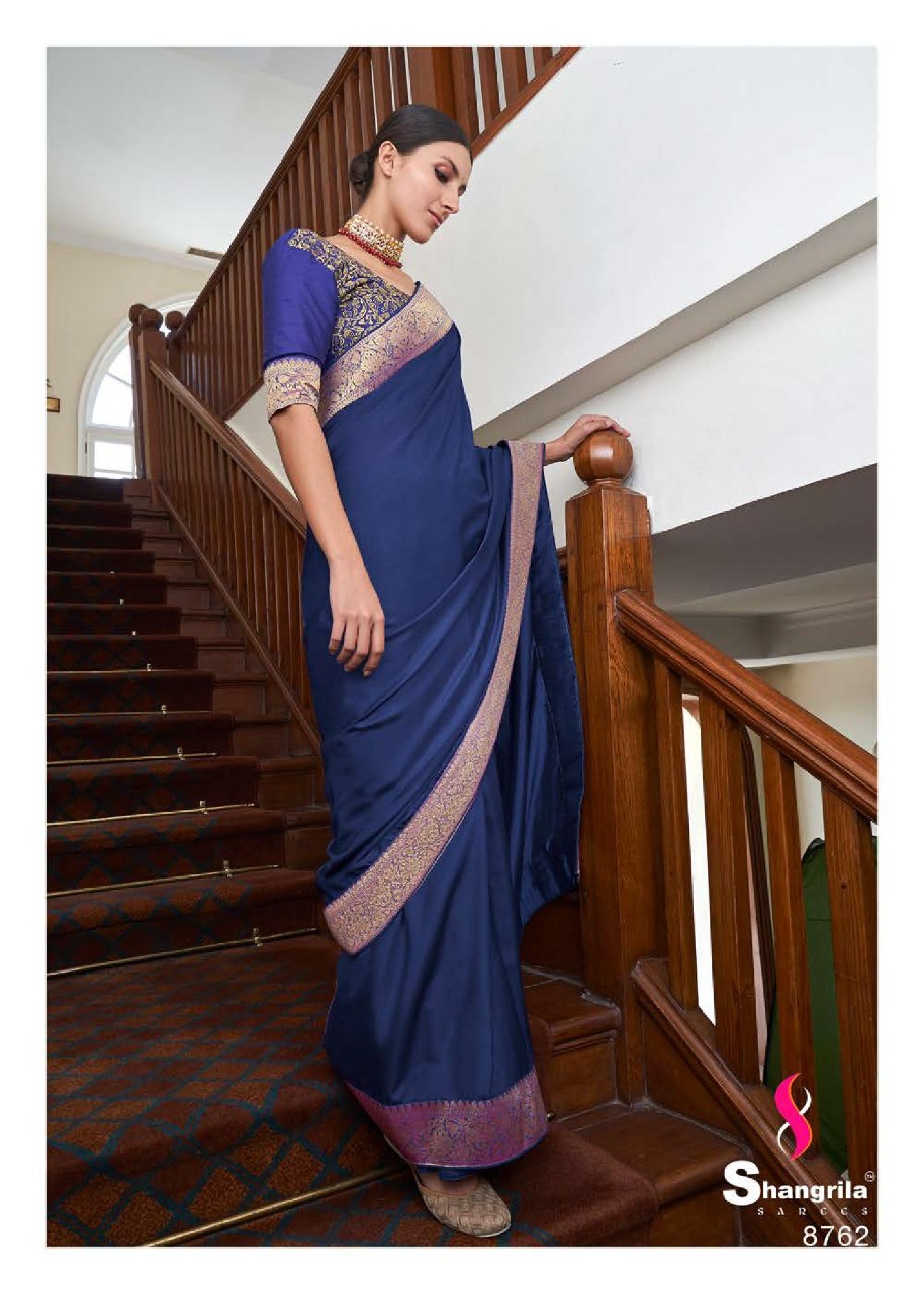 Shangrila Presents  Zarna Silk Festive Wear Sarees Collection