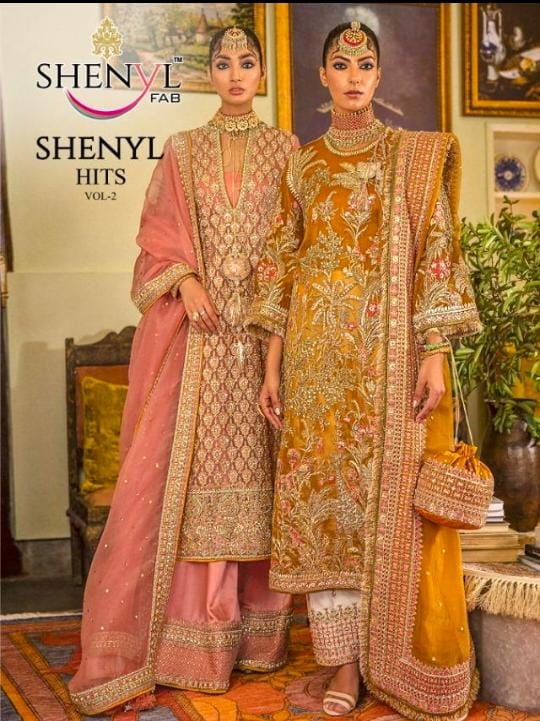 Shenyl  Vol 2 Embroidery Pakistani Salwar Suits Collection