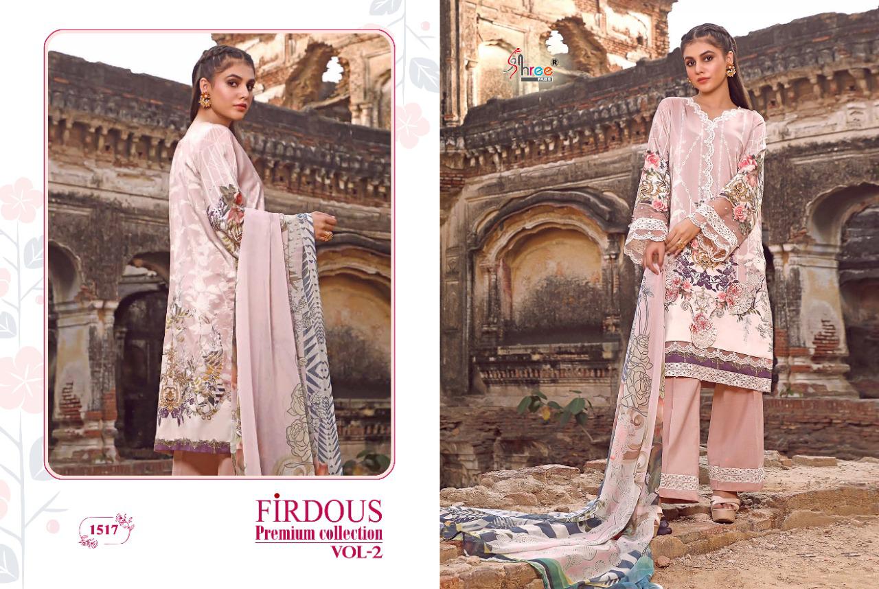Shree  Presents Firdous Premium Collection  Vol 2 Pakistani Salwar Suits