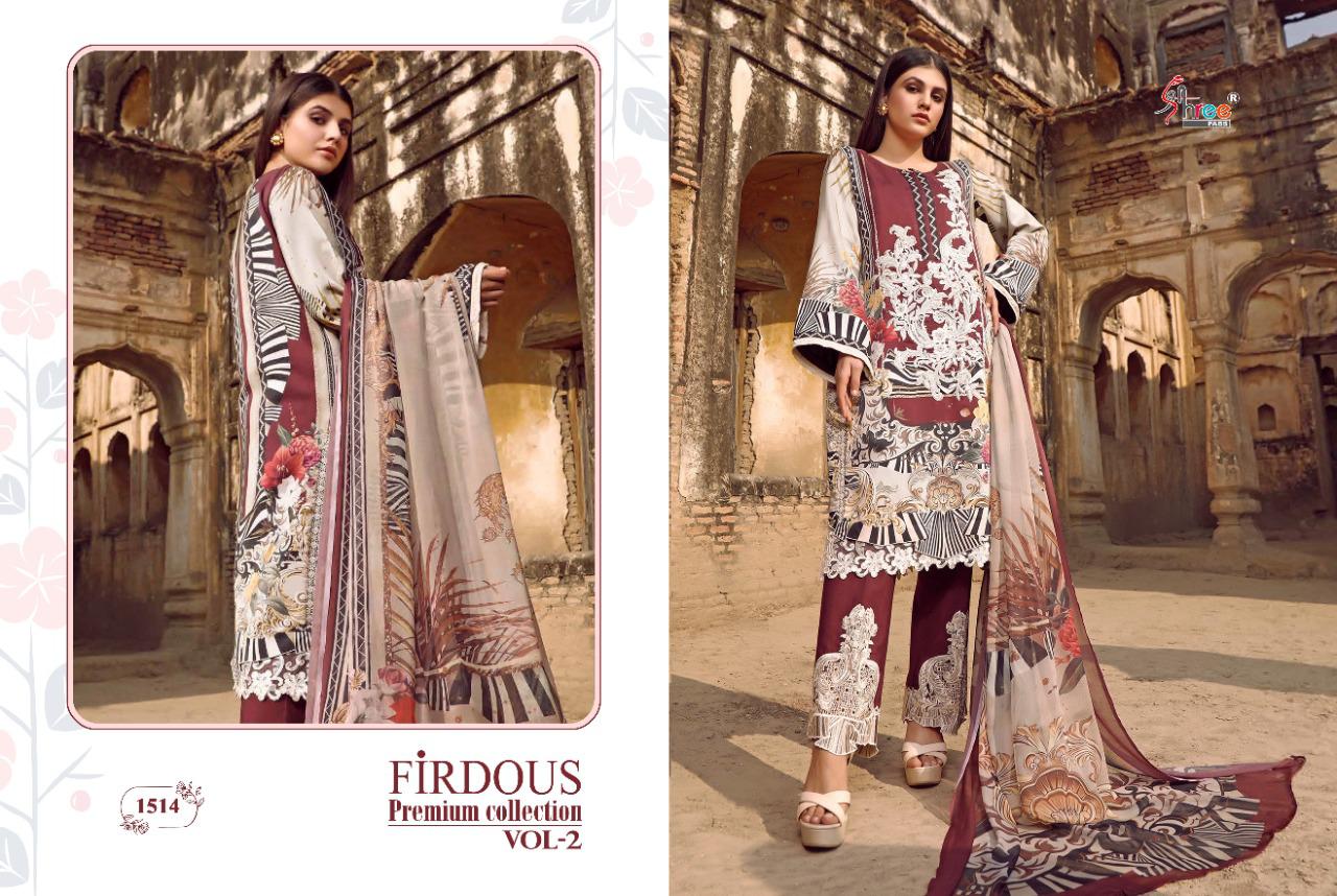 Shree  Presents Firdous Premium Collection  Vol 2 Pakistani Salwar Suits