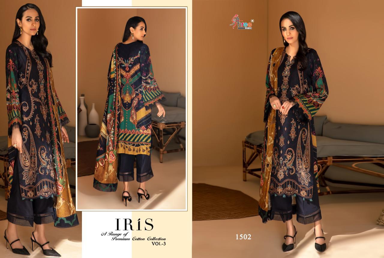 Shree  Presents Iris Vol  3  Pakistani Salwar Suits