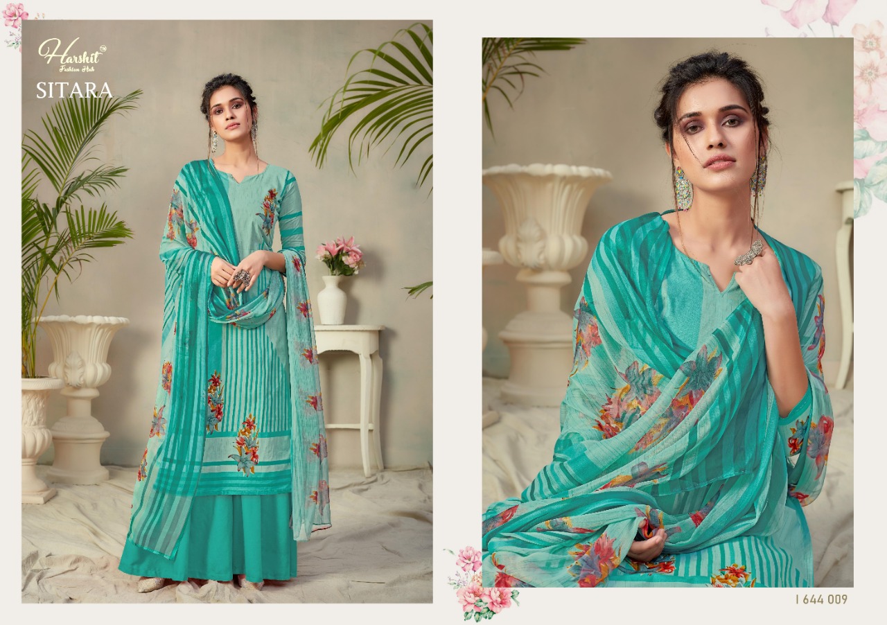 Harshit  Presents  Sitara  Designer Dress Material