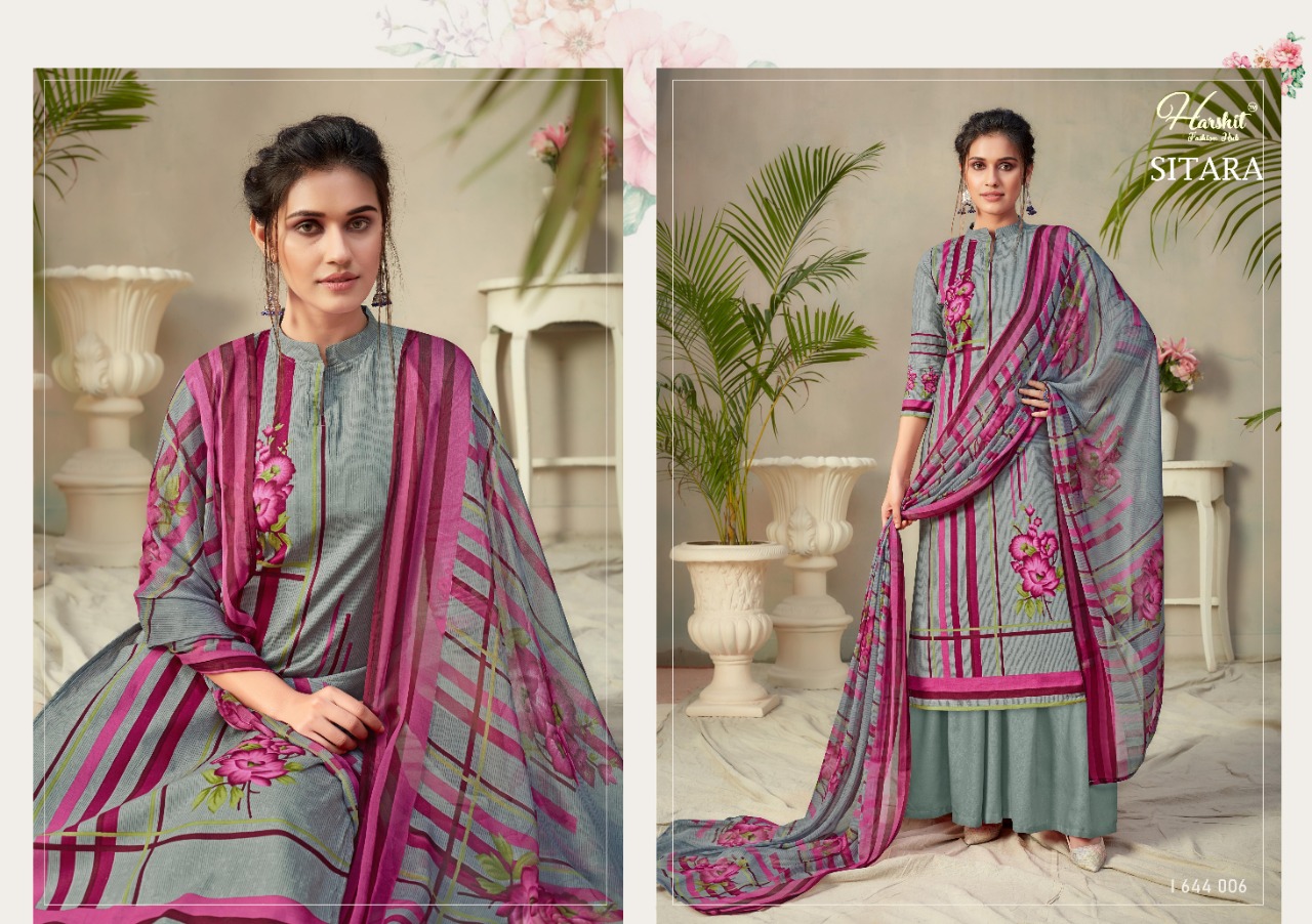 Harshit  Presents  Sitara  Designer Dress Material