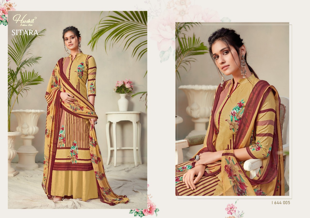 Harshit  Presents  Sitara  Designer Dress Material
