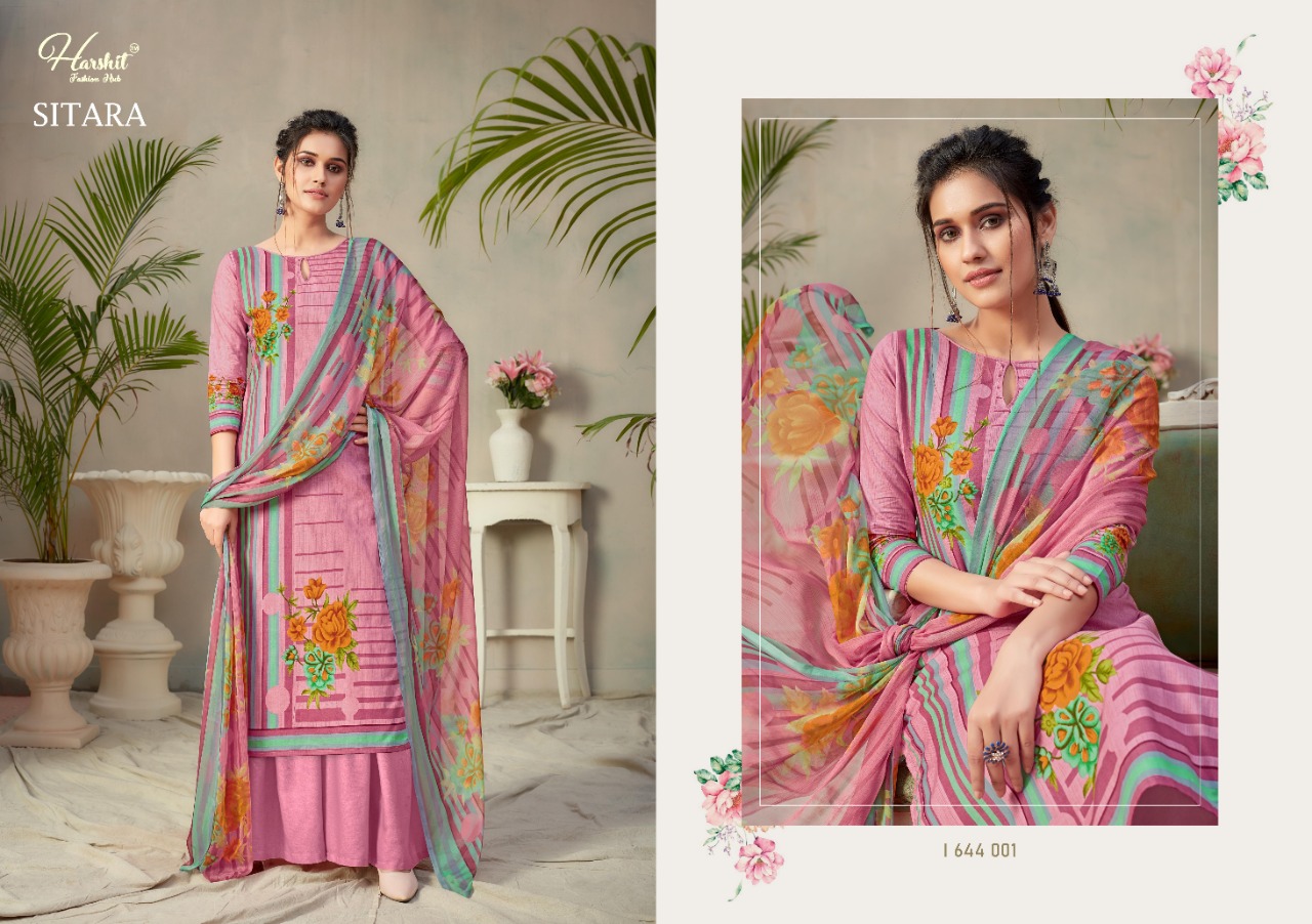 Harshit  Presents  Sitara  Designer Dress Material