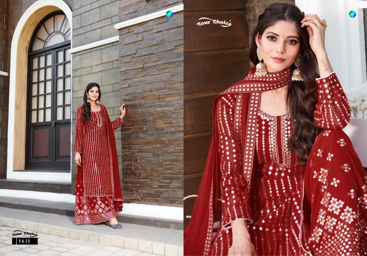 Y.c  Presents Galaxy  Designer  Salwar Suits