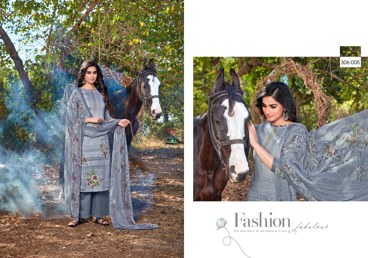Zulfat  Presents  Zoya  Dress Materials Collection