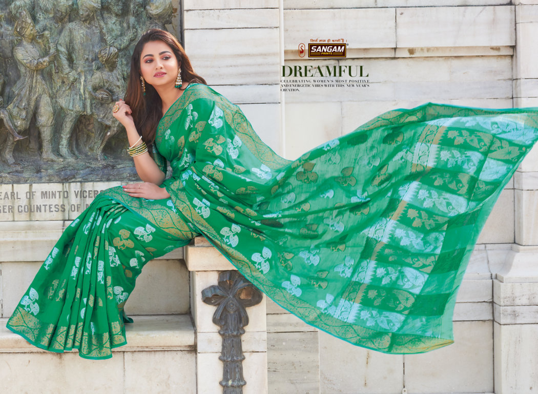Sangam Presents Pallavi Silk Cotton Handloom Sarees