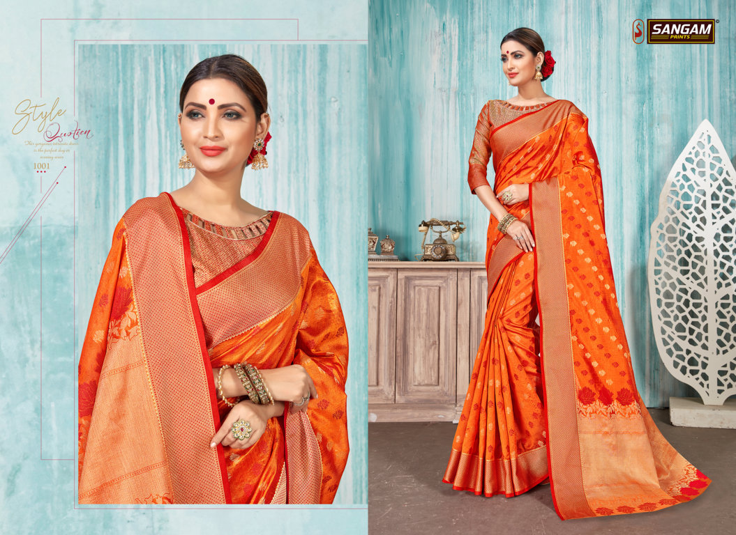 Sangam Presents Madras Handloom Cotton Sarees