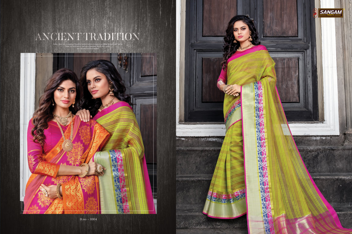 Sangam Presents Swarnamukhi Cotton Sarees