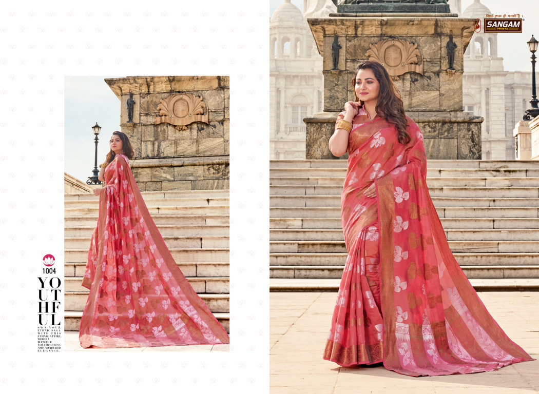 Sangam Presents Pallavi Silk Cotton Handloom Sarees