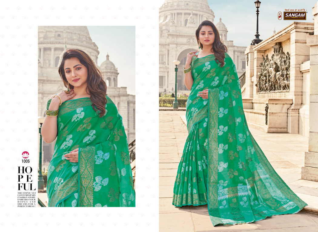Sangam Presents Pallavi Silk Cotton Handloom Sarees
