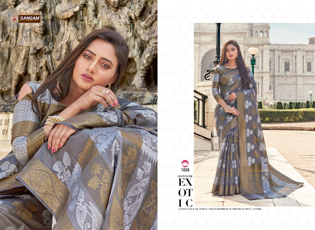 Sangam Presents Pallavi Silk Cotton Handloom Sarees