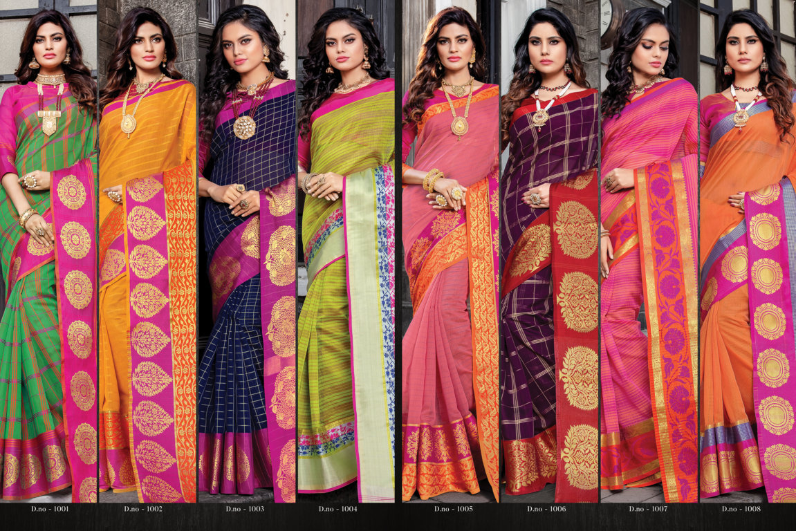 Sangam Presents Swarnamukhi Cotton Sarees