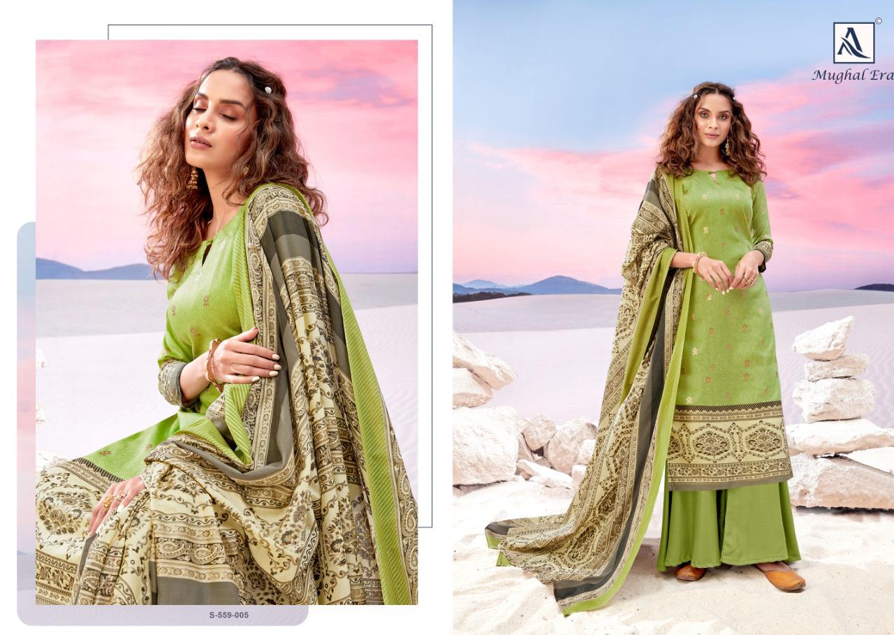 Alok Presents Mughal Era Vol  2  Designer Dress Material