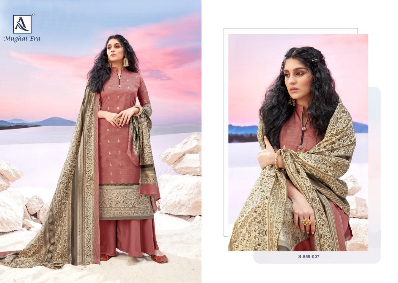 Alok Presents Mughal Era Vol  2  Designer Dress Material