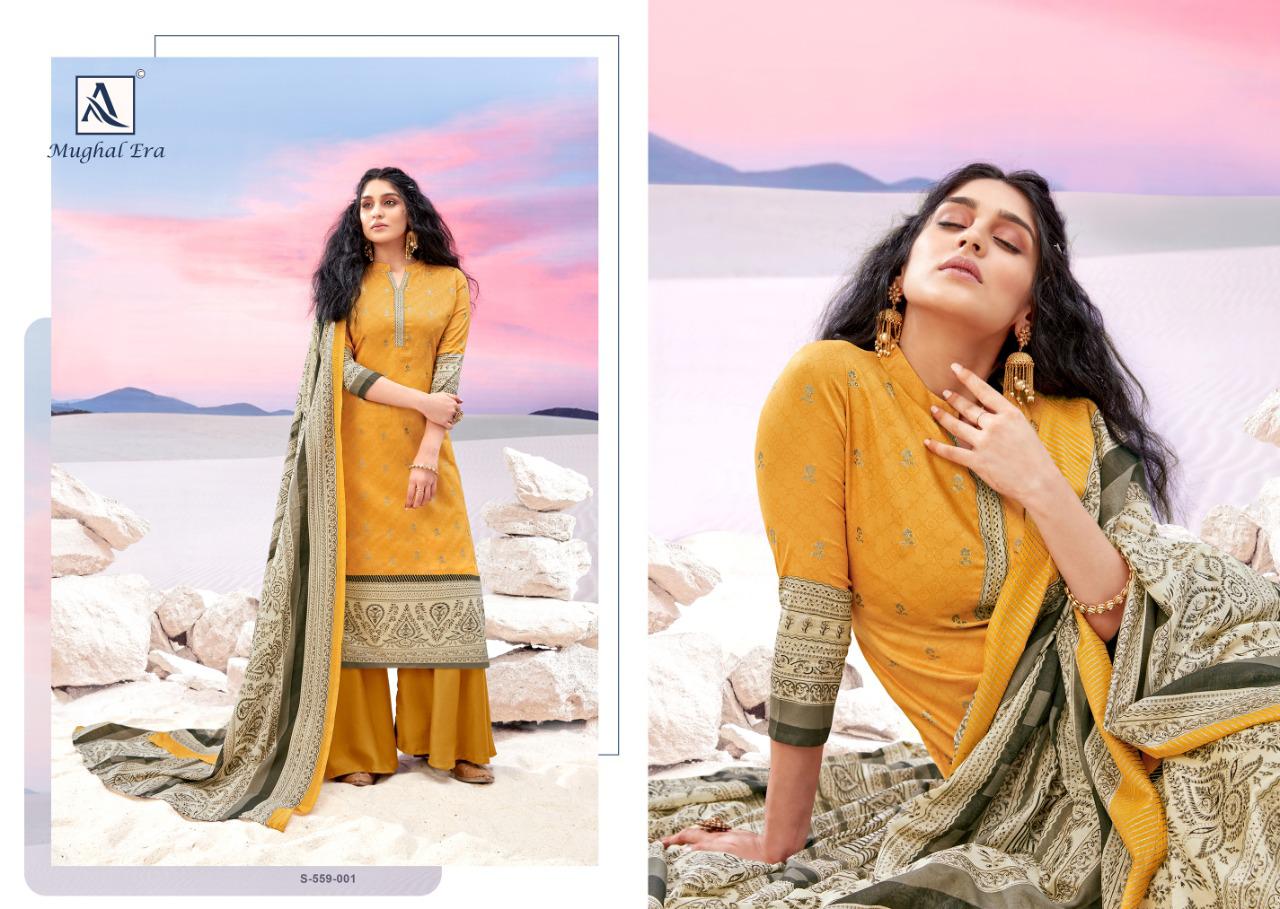 Alok Presents Mughal Era Vol  2  Designer Dress Material
