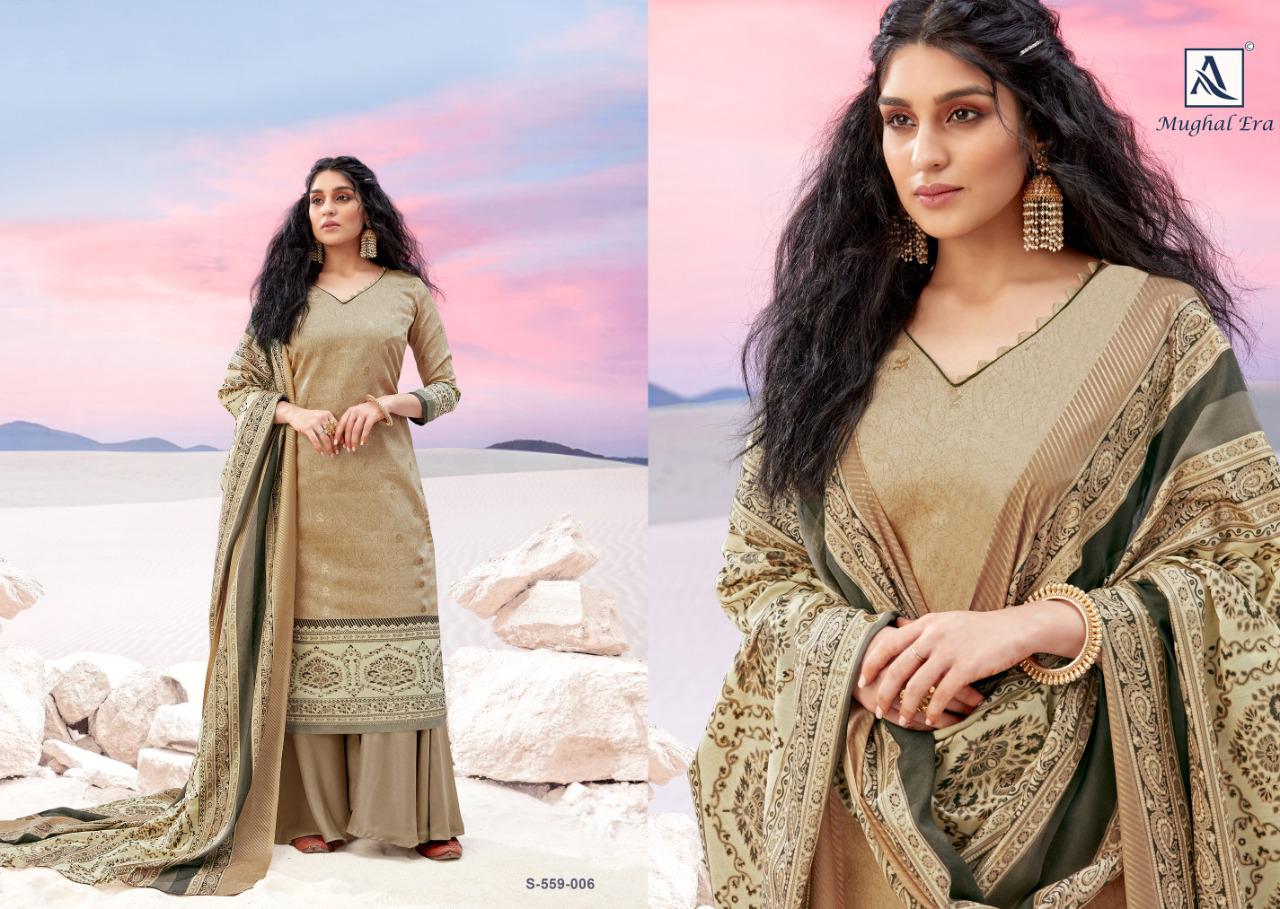 Alok Presents Mughal Era Vol  2  Designer Dress Material