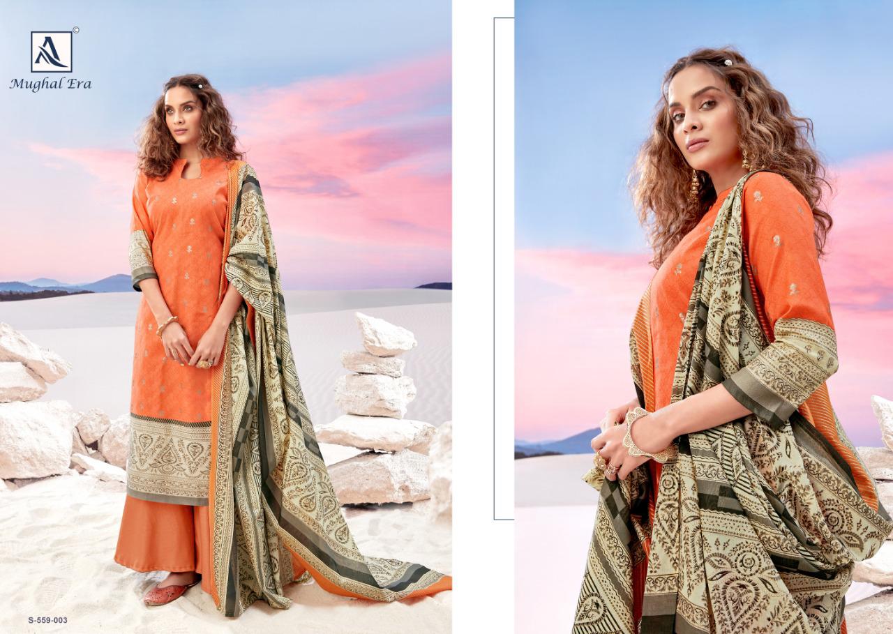 Alok Presents Mughal Era Vol  2  Designer Dress Material