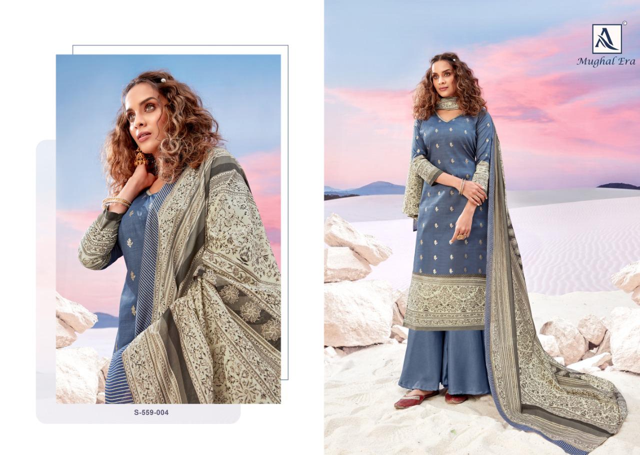 Alok Presents Mughal Era Vol  2  Designer Dress Material