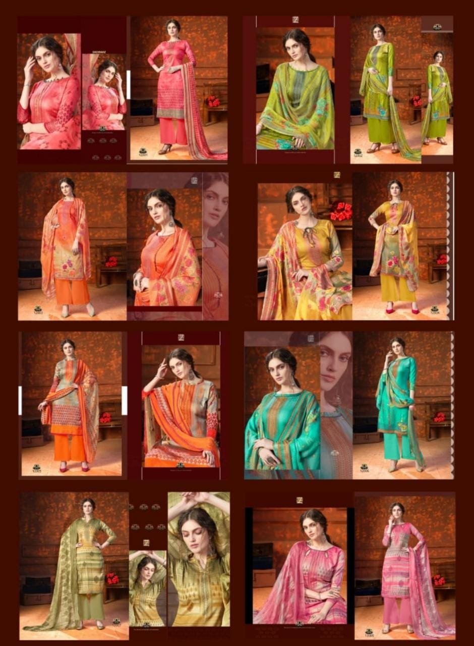 Kesariya Presents Shehnaaz  Casual Wear Dress Material