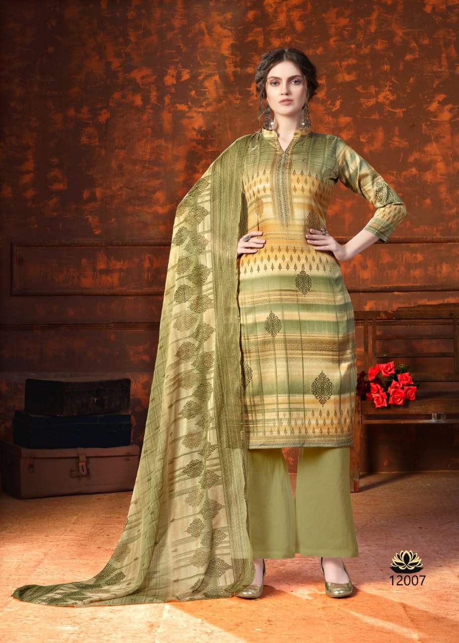 Kesariya Presents Shehnaaz  Casual Wear Dress Material