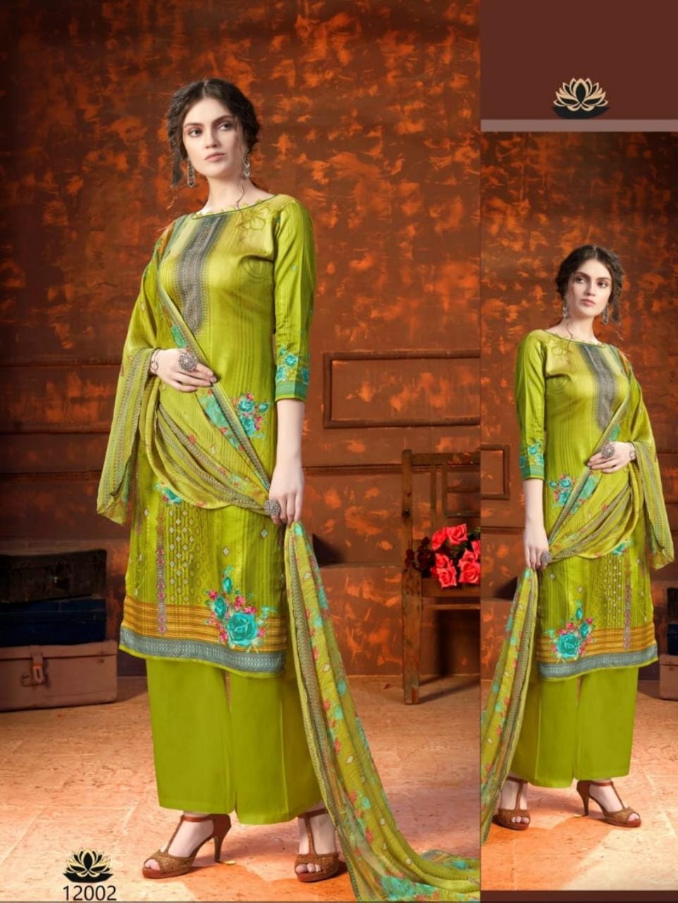 Kesariya Presents Shehnaaz  Casual Wear Dress Material