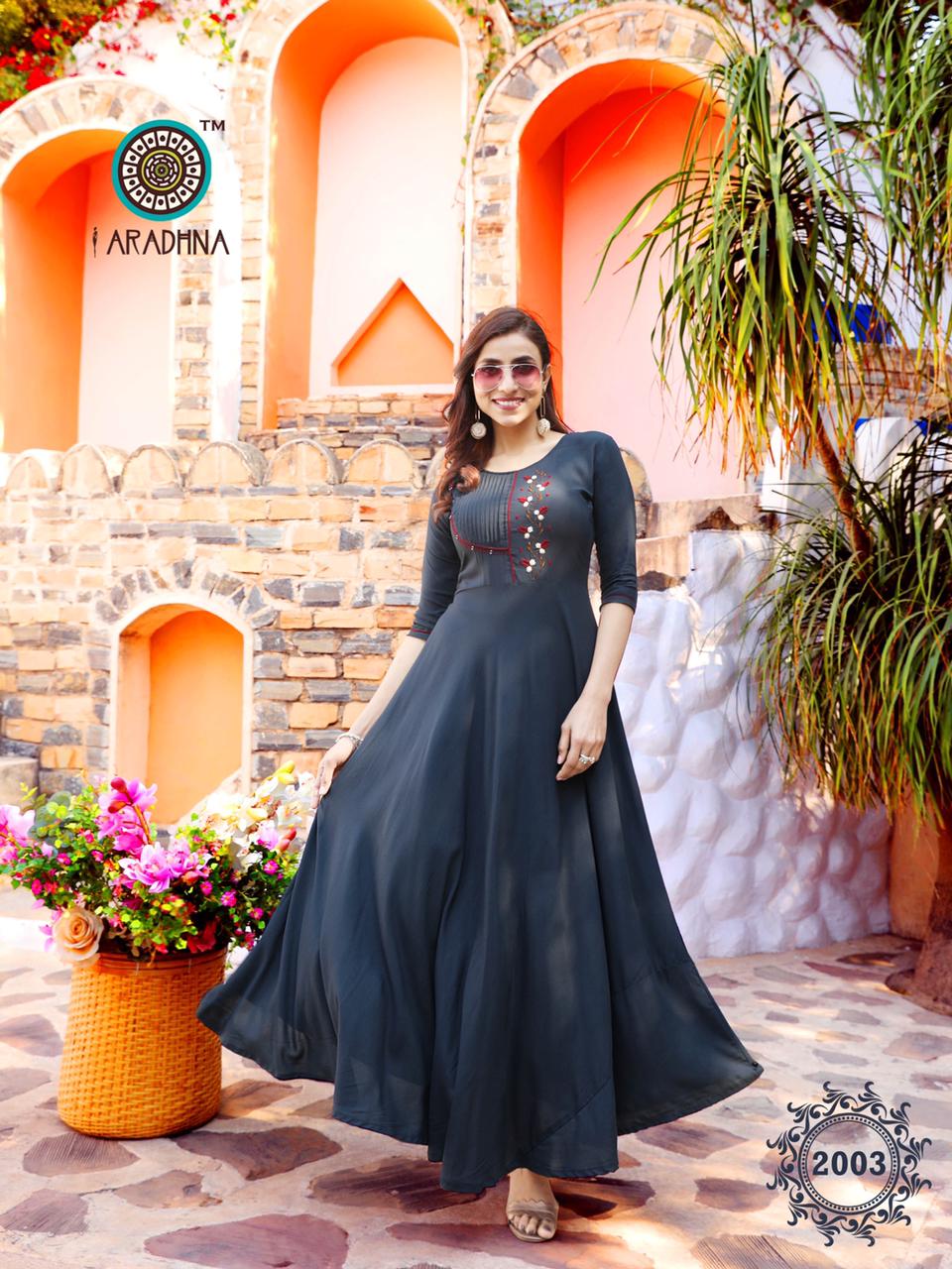 Aradhna  Presents  Fashion Fabulous Vol  2  Long Kurtis Collection