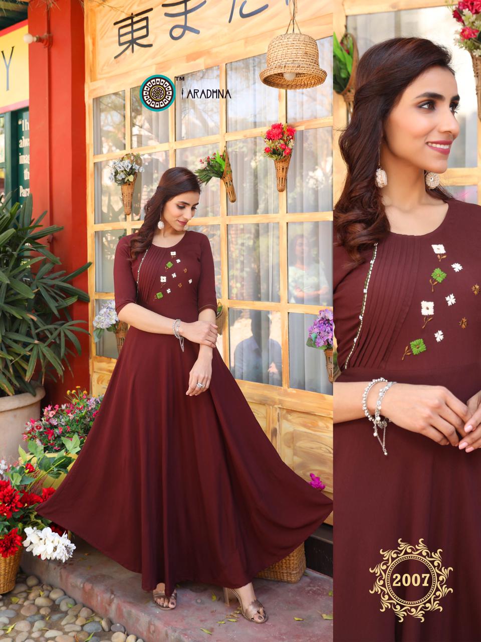 Aradhna  Presents  Fashion Fabulous Vol  2  Long Kurtis Collection