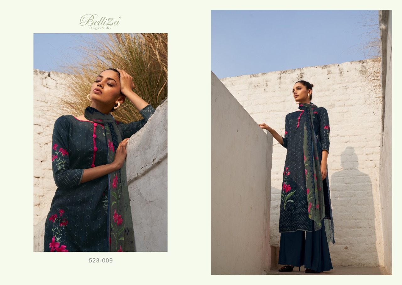 Belliza Presents  Elicia  Vol 2 Designer Dress Material Collection