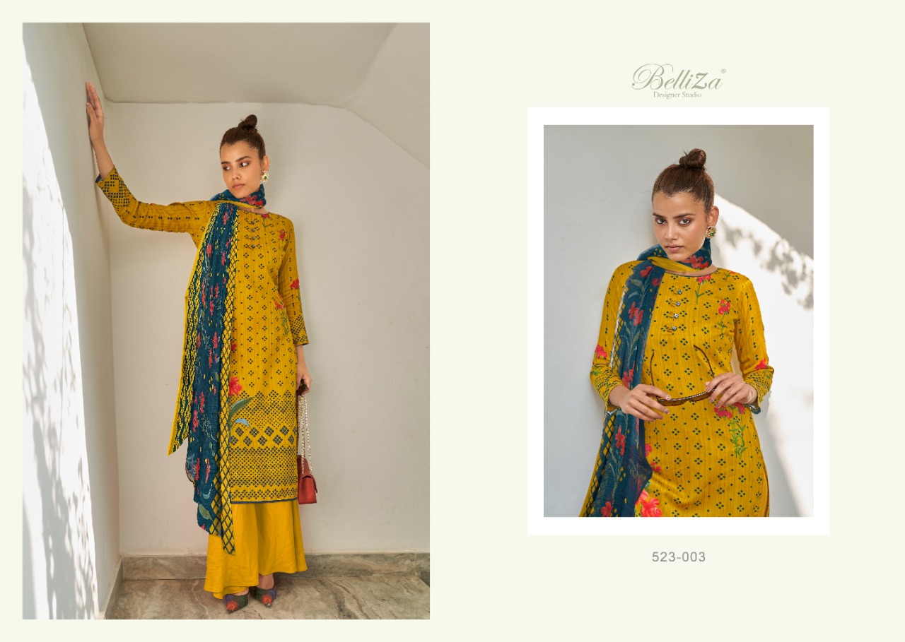 Belliza Presents  Elicia  Vol 2 Designer Dress Material Collection