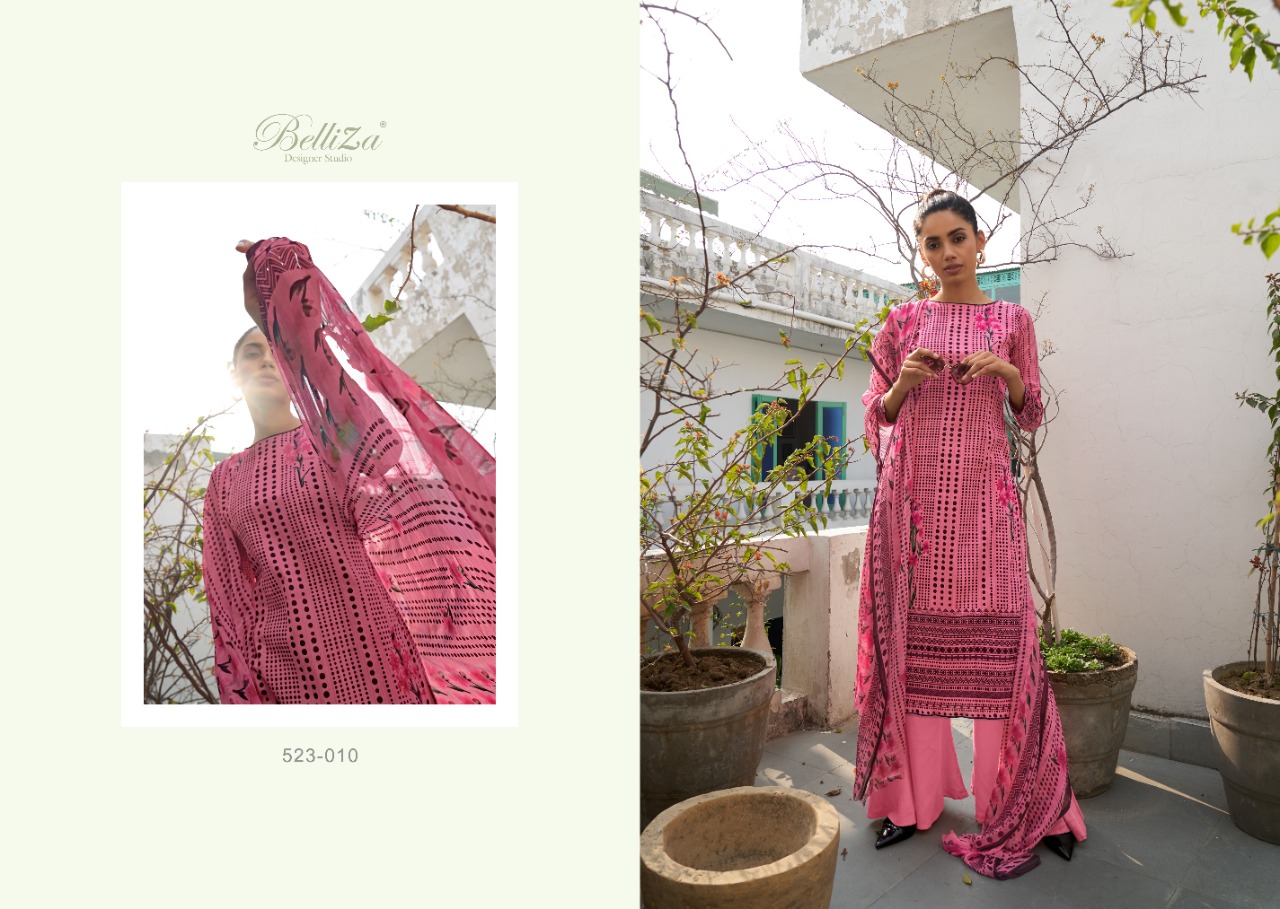 Belliza Presents  Elicia  Vol 2 Designer Dress Material Collection