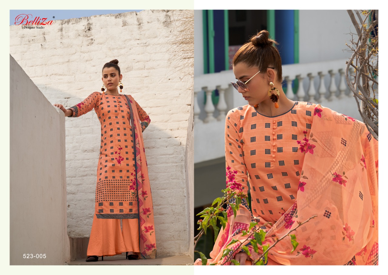 Belliza Presents  Elicia  Vol 2 Designer Dress Material Collection
