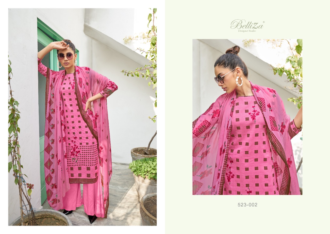 Belliza Presents  Elicia  Vol 2 Designer Dress Material Collection