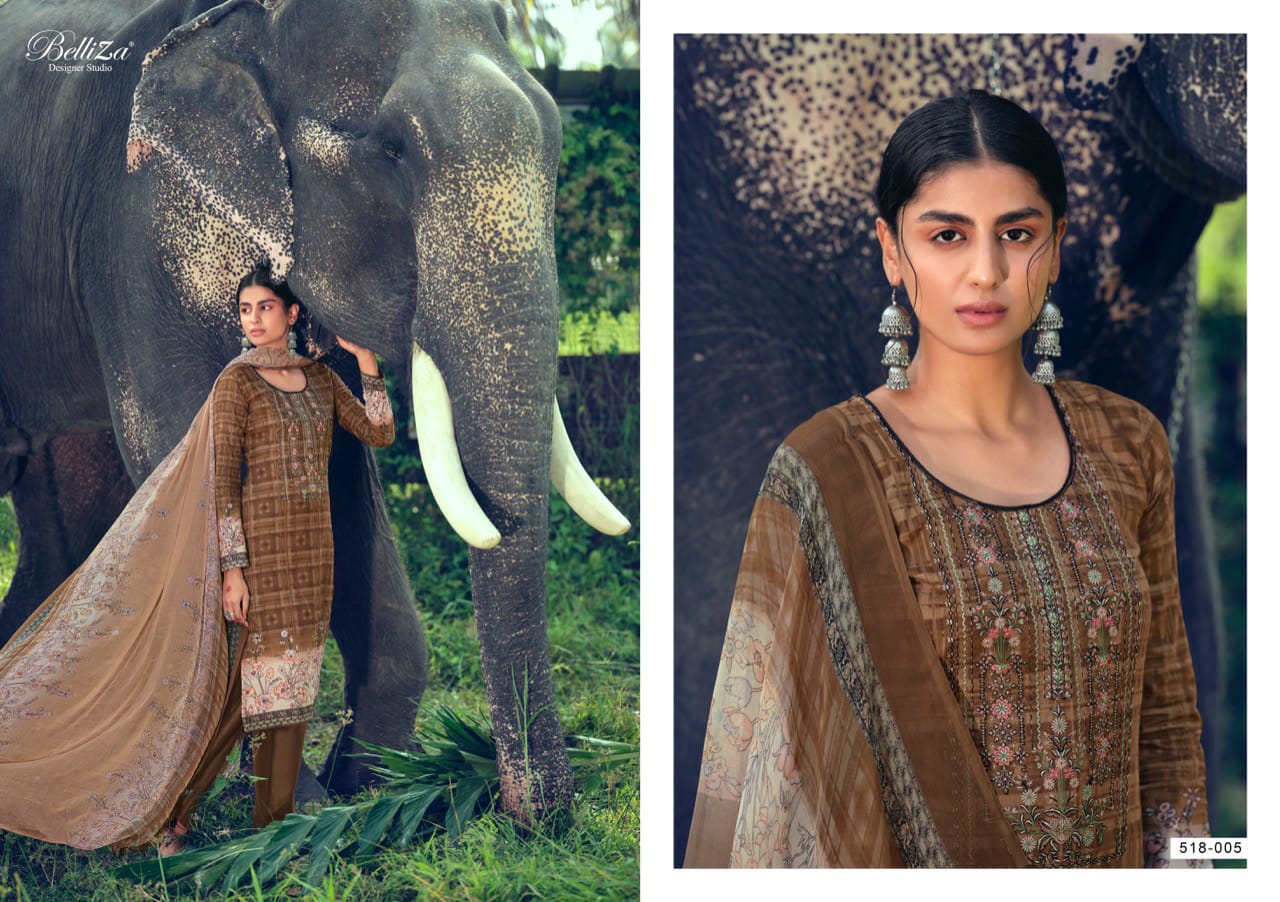 Belliza Presents  Nova Designer Dress Material