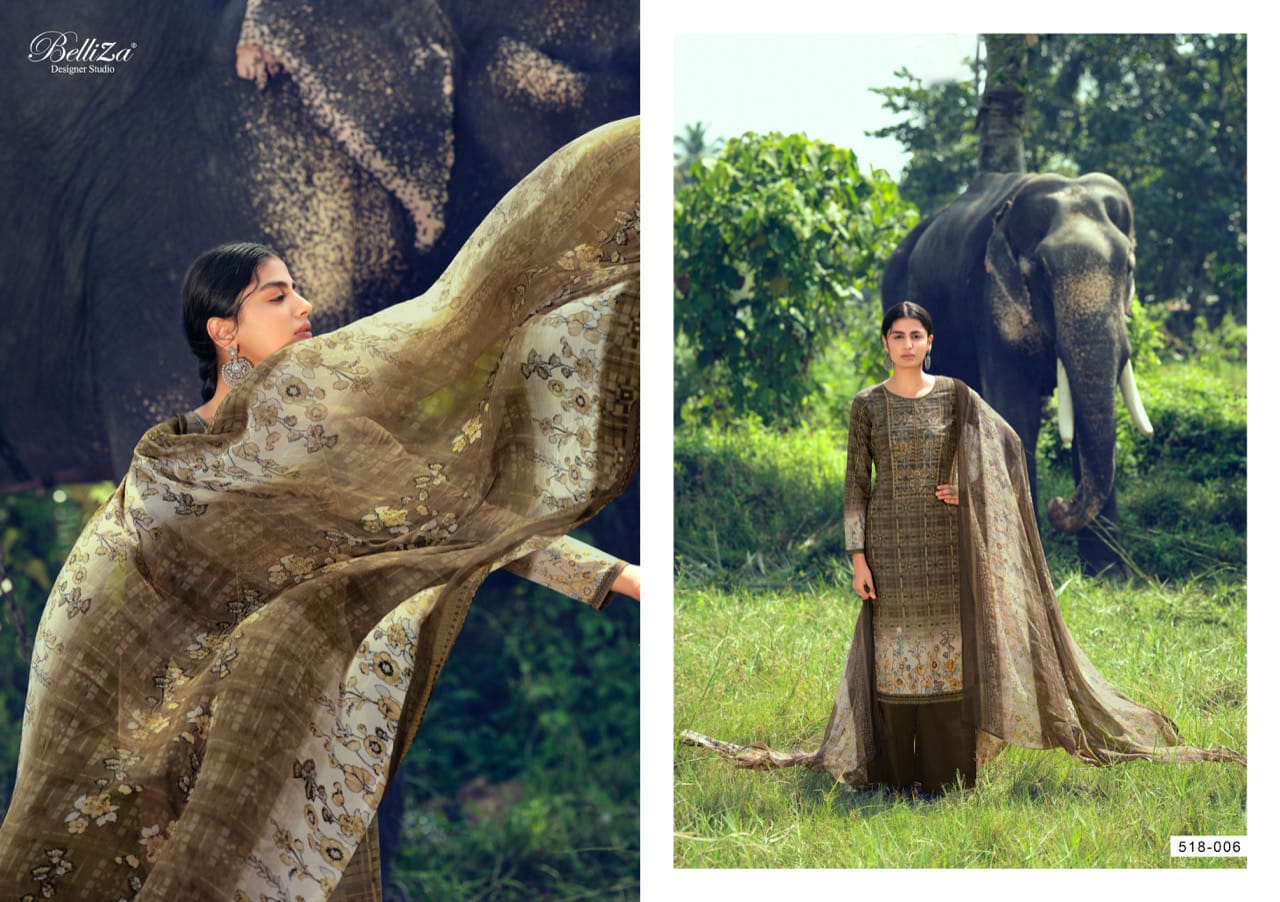 Belliza Presents  Nova Designer Dress Material