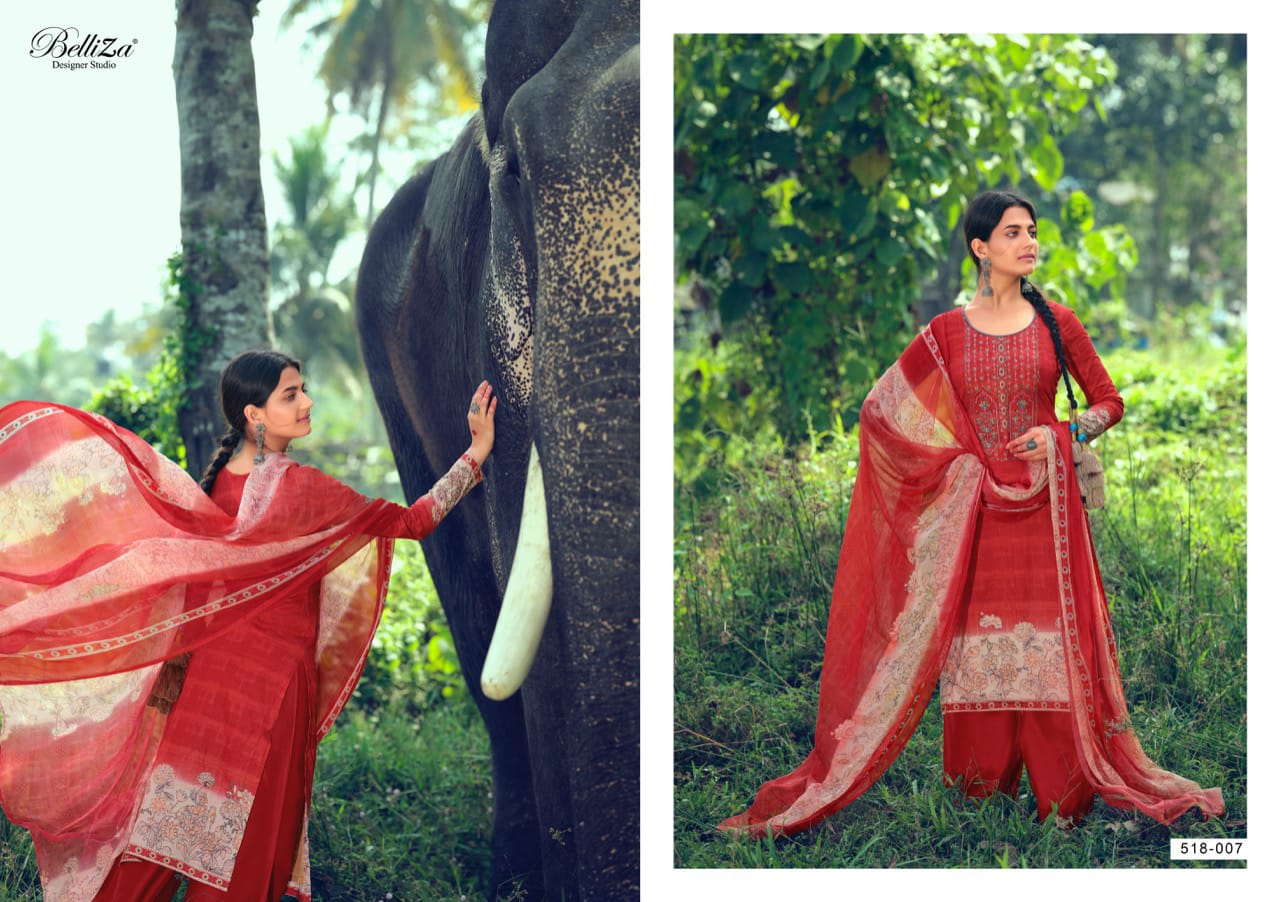 Belliza Presents  Nova Designer Dress Material