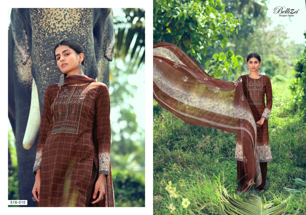 Belliza Presents  Nova Designer Dress Material