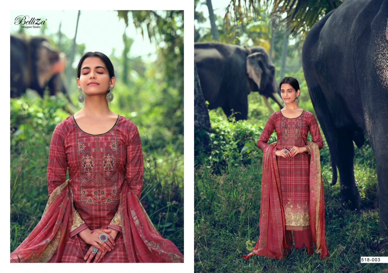 Belliza Presents  Nova Designer Dress Material