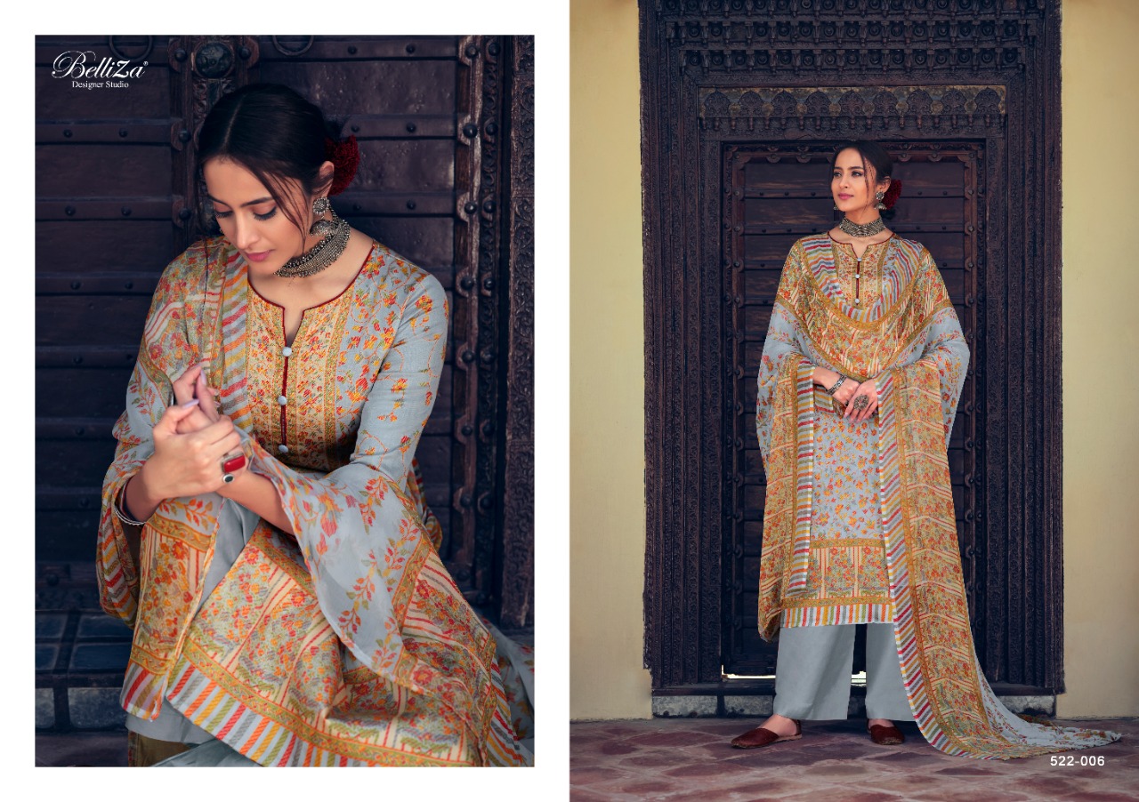 Belliza  Presents  Swara  Designer Dress Material Collection
