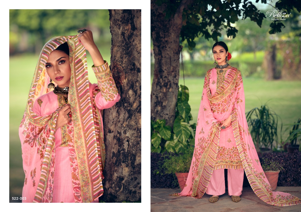 Belliza  Presents  Swara  Designer Dress Material Collection