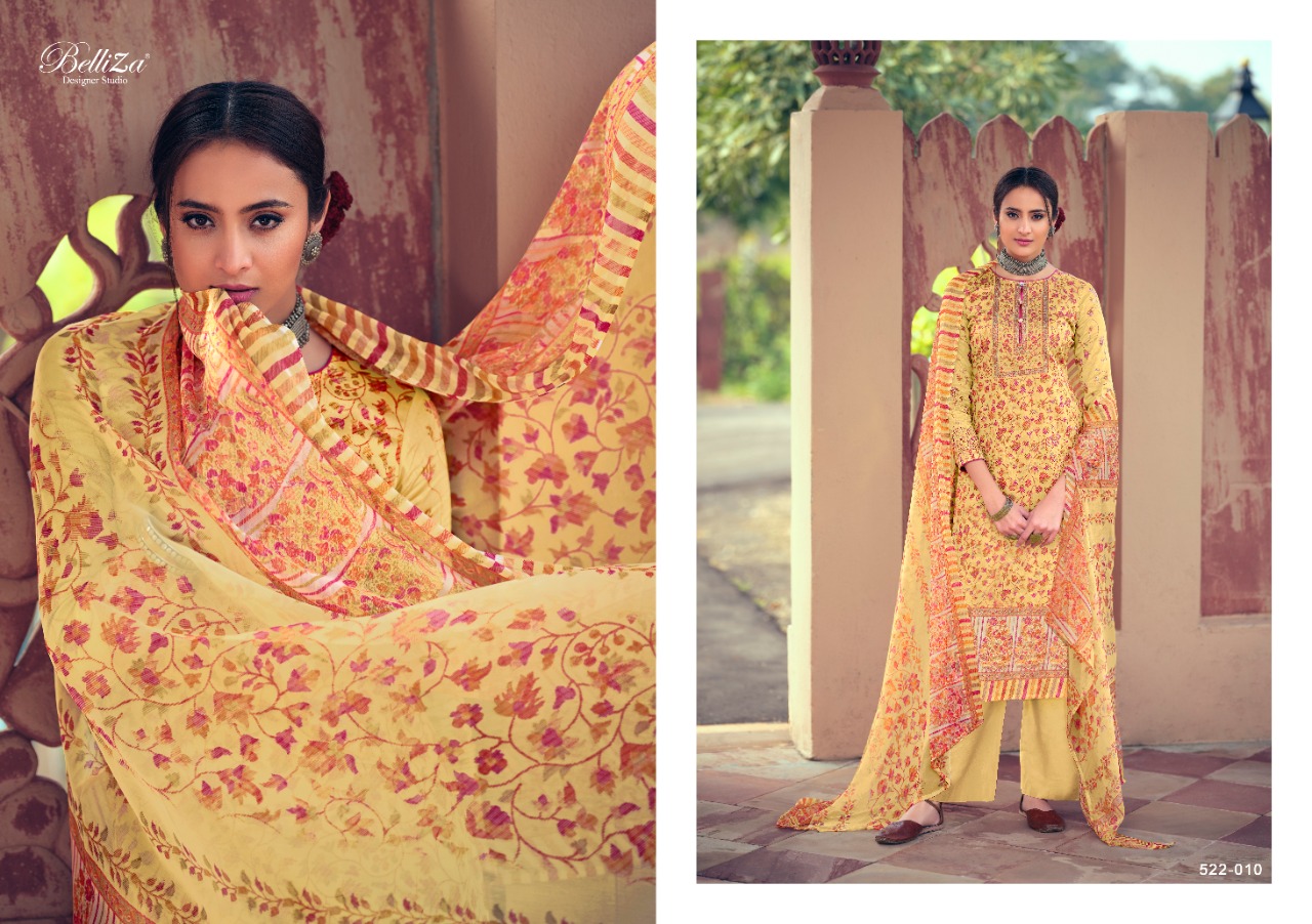 Belliza  Presents  Swara  Designer Dress Material Collection